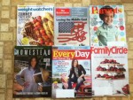 Weightwatchers July-August magazine - The Economist Weekly - Parents July magazine - Homestead Summer magazine - EveryDay with Rachael Ray July-August magazine - Family Circle July magazine