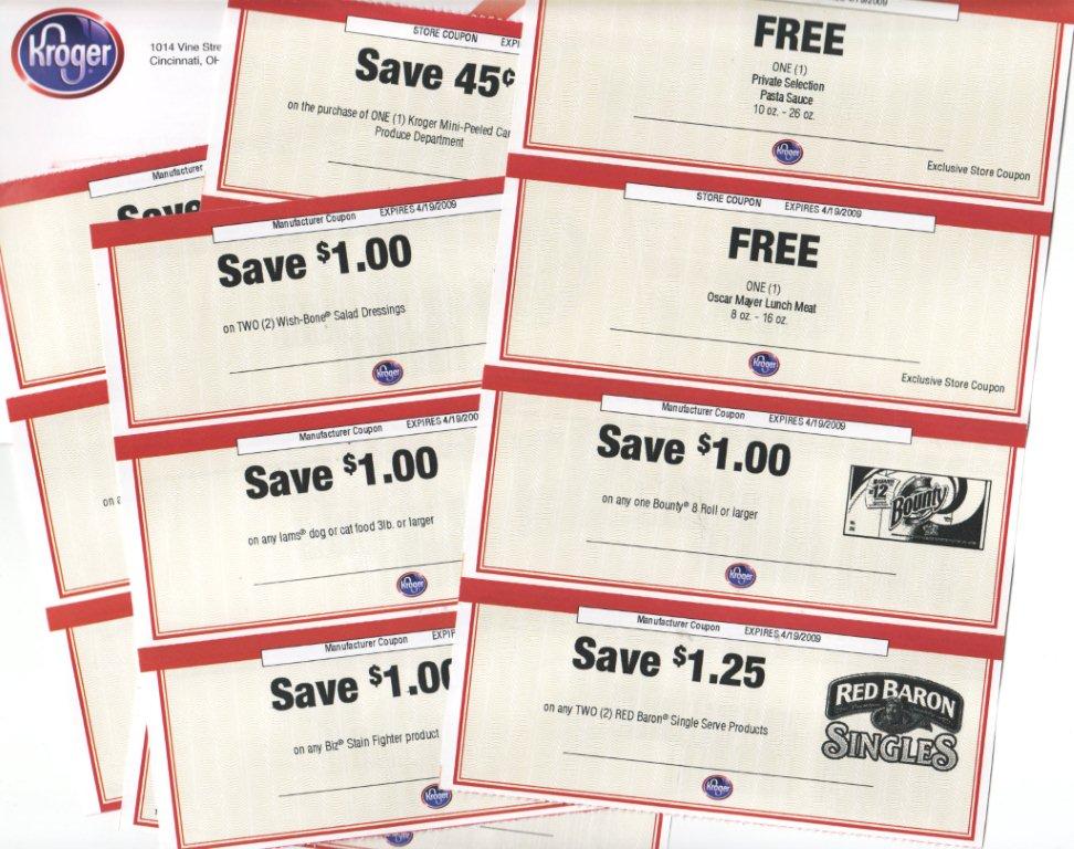 Free coupons from kroger