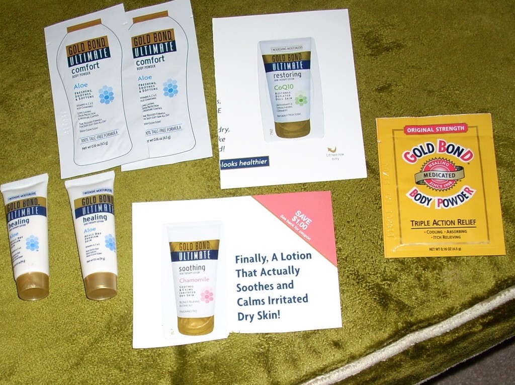 FREE Gold Bond Product Samples