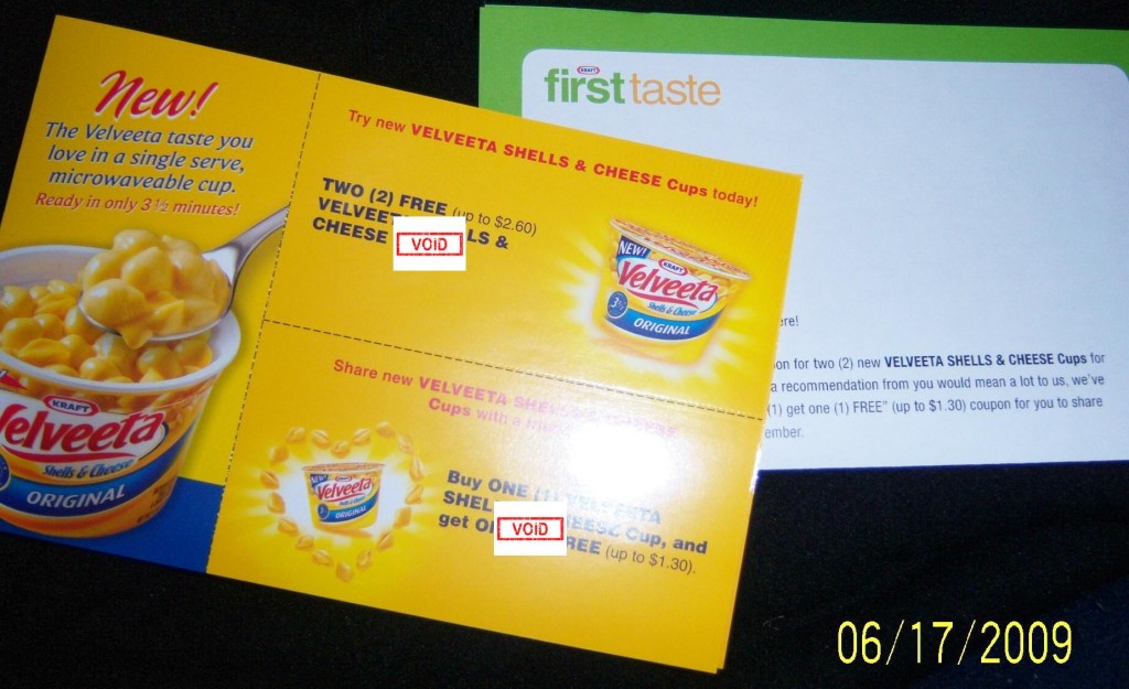 Free 2 Velveeta shells &amp; cheese cups coupon and BOGO coupon