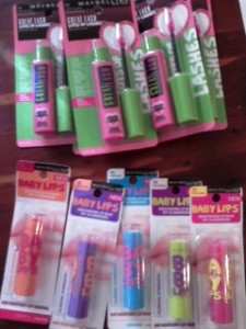 5 Mascara, 5 Lip Balm