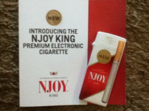 Free NJOY King premium electronic cigarette