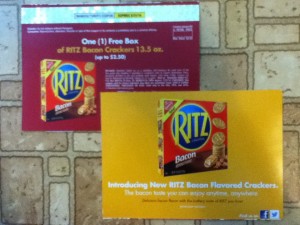 Coupon for a Free Box of New Nabisco Ritz Bacon Flavored Crackers from ...