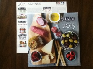 DeLallo 2015 calendar with coupons