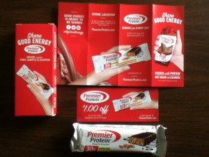 Premier Protein Gluten Free Chocolate Peanut Butter Bar coupon Premier Protein Gluten Free Chocolate Peanut Butter Bar coupon