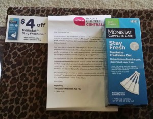 Free Monistat and coupon