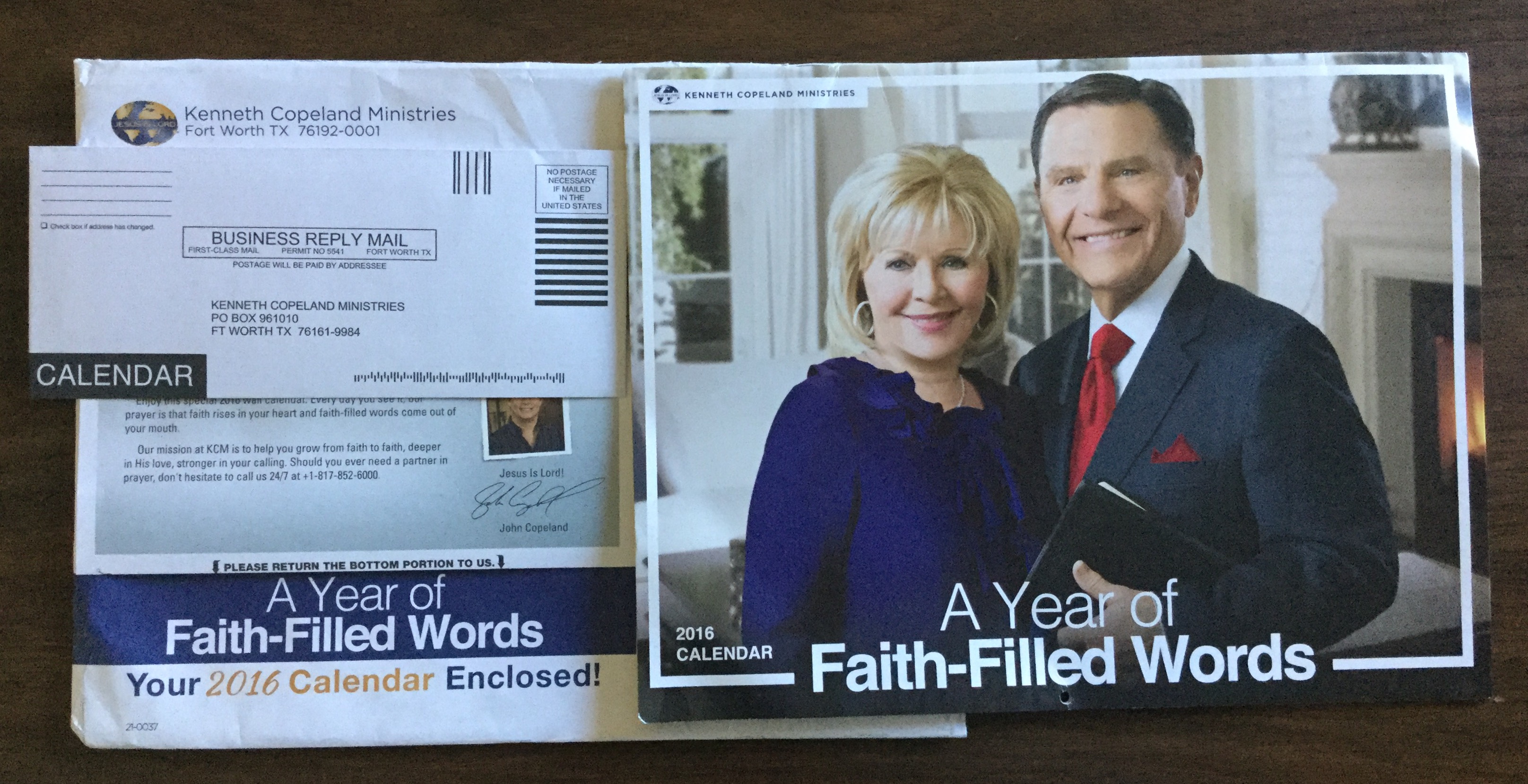 Free Kenneth Copeland Ministries 2016 Calendar