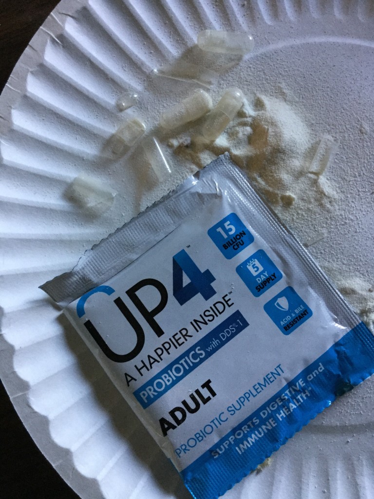 :) Did anyone else get there UP4 Probiotics damaged samples :(