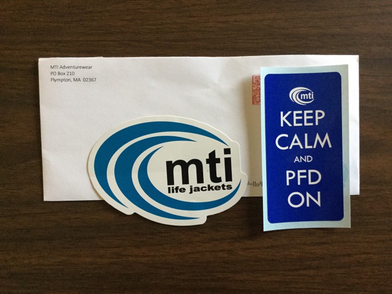 Free MTI Adventurewear  stickers
