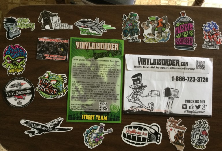 Free VinylDisorder Stickers