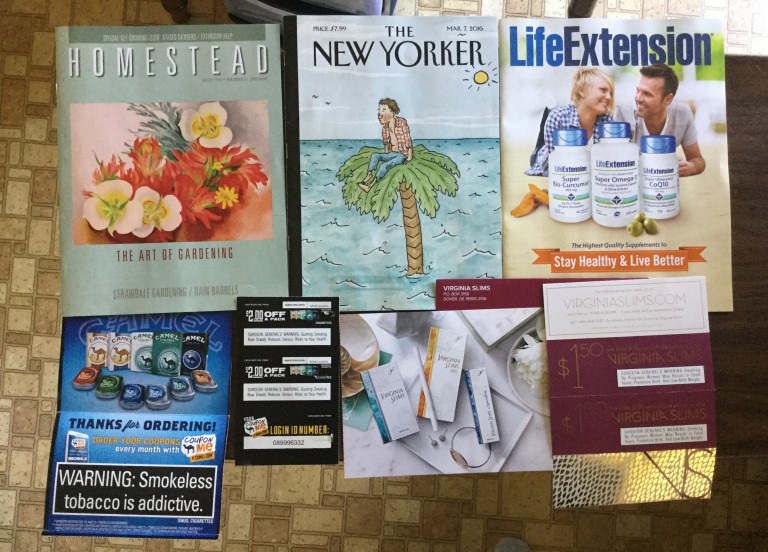 🏡 Homestead ⛪️ The New Yorker 💊 Life Extension 🚬 Camel and Virginia Slims Coupons ☠ ✈️