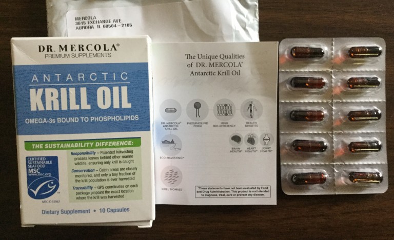 Free DR. Mercola Antarctic Krill Oil Capsules