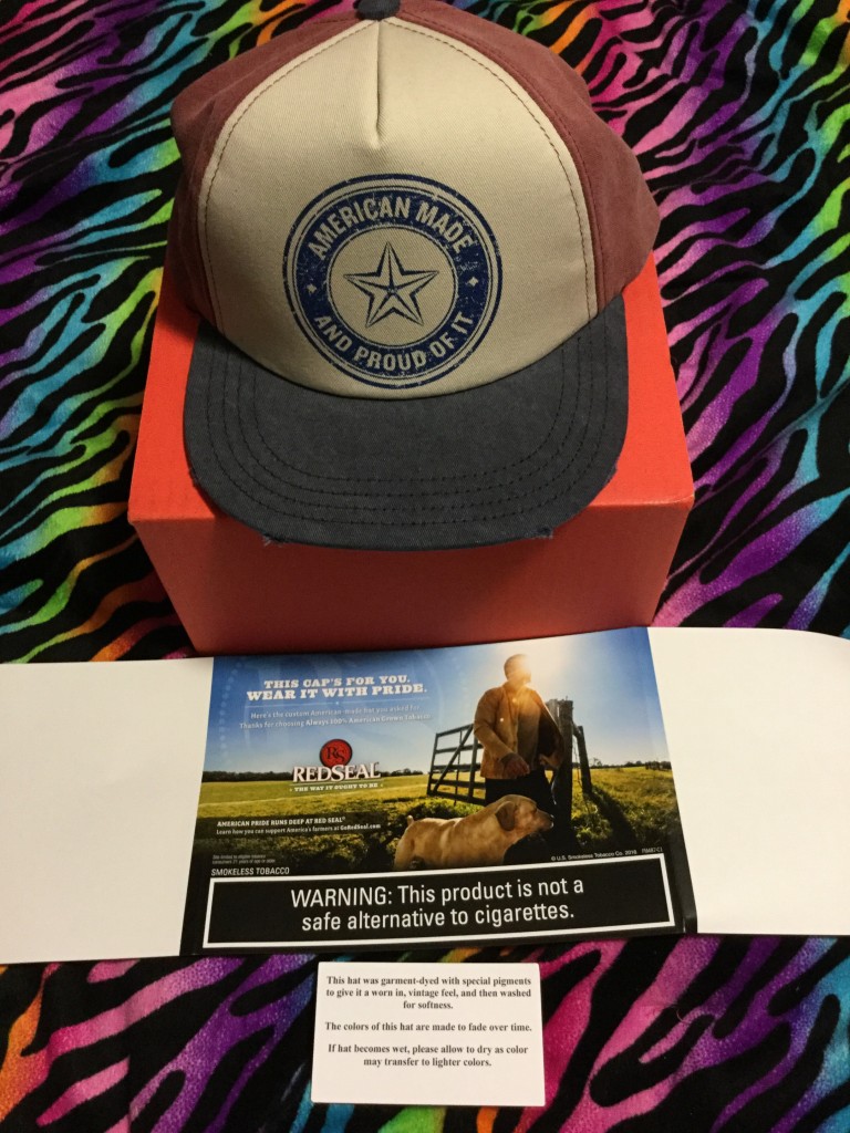 Free RedSeal  American Made and Proud of it Hat