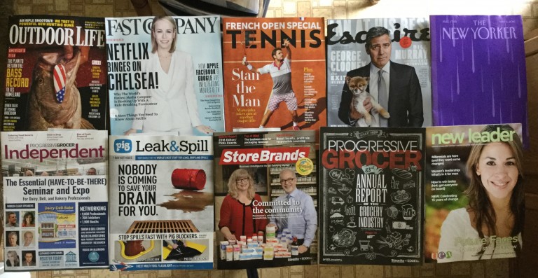 🎣Outdoor Life👑Fast Company🎾Tennis🚵🏻Esqui​re🏫The New Yorker🌽Progressive Grocer Independent🐖New Pig catalog🍉Store Brands🍎Progressive Grocer💥New Leader🌶