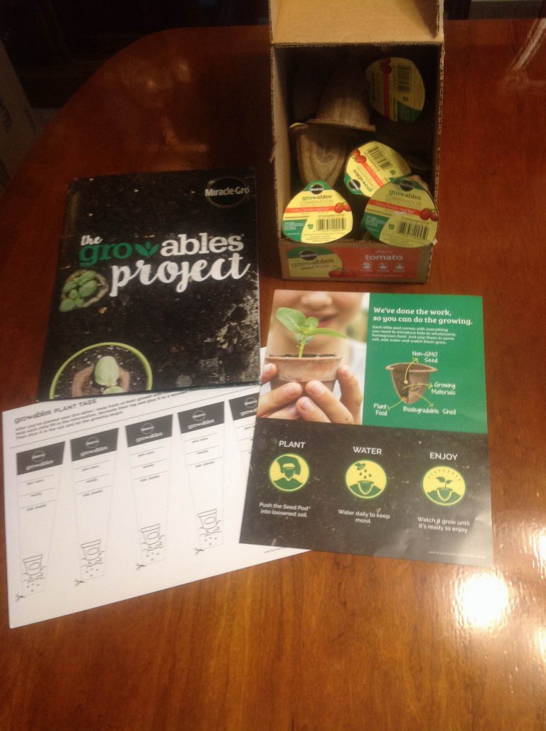 Free Miracle-Gro seed Pods
