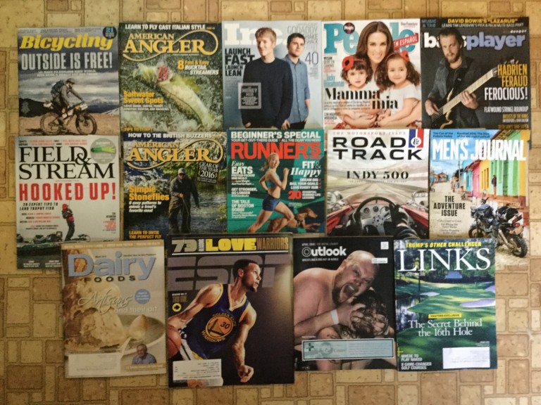 🚲Bicycling🎣American Angler👣Inc.👩‍👩‍👦‍👦People🎸Bass​Player🐠Field & Stream🐟American Angler🏃🏽Runner’s World🏎Road & Track🏍Men’s Journal🍧Dairy Foods🏀ESPN🎗The Wayne County Outlook🏡LINKS⛳