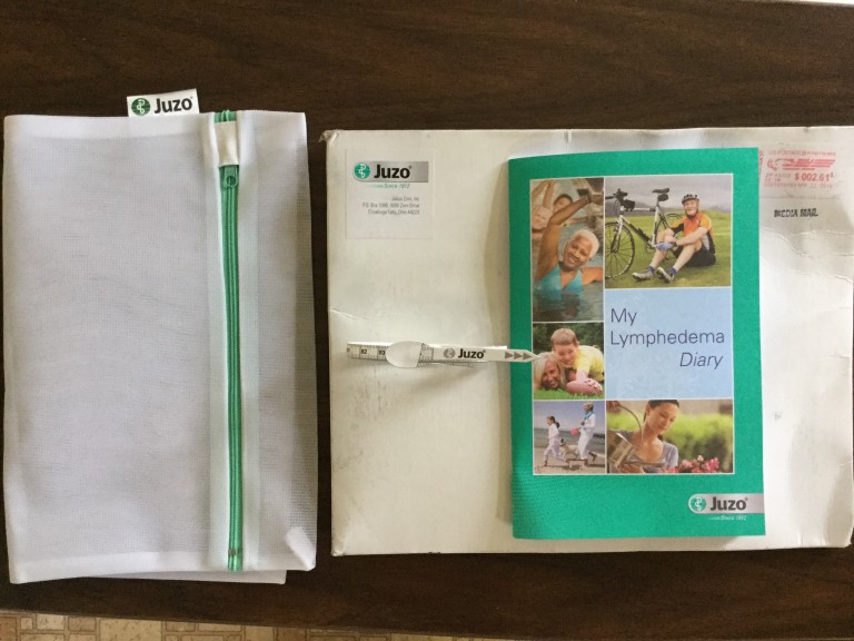 Free My Lymphedema Diary🎚Tape Measure💰and Juzo bag
