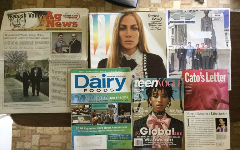 🐖Wabash Valley Ag News👙W🚧The Cooperative Connection🍧Dairy Foods⛹🏻Teen Vogue🏆Cato’s Letter🎫