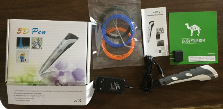 Free 3d printing Pen from Camel