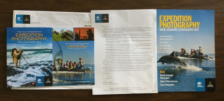 Free National Geographic Expedition Photography guide and DVD