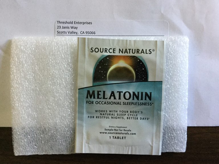 Free Source Naturals Melatonin