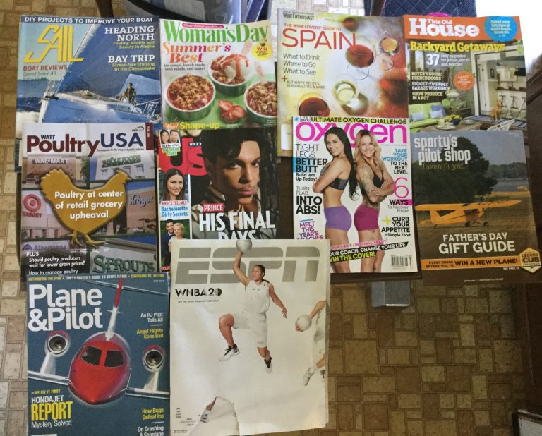 ⛵️Sail⛹🏻Woman’s Day🍾Wine Enthusiast 🏠This Old House🐓WATT Poultry USA🌏US Weekly👙Oxygen✈️Sporty’​s Pilot Shop🚁Plane & Pilot🏀ESPN🏈