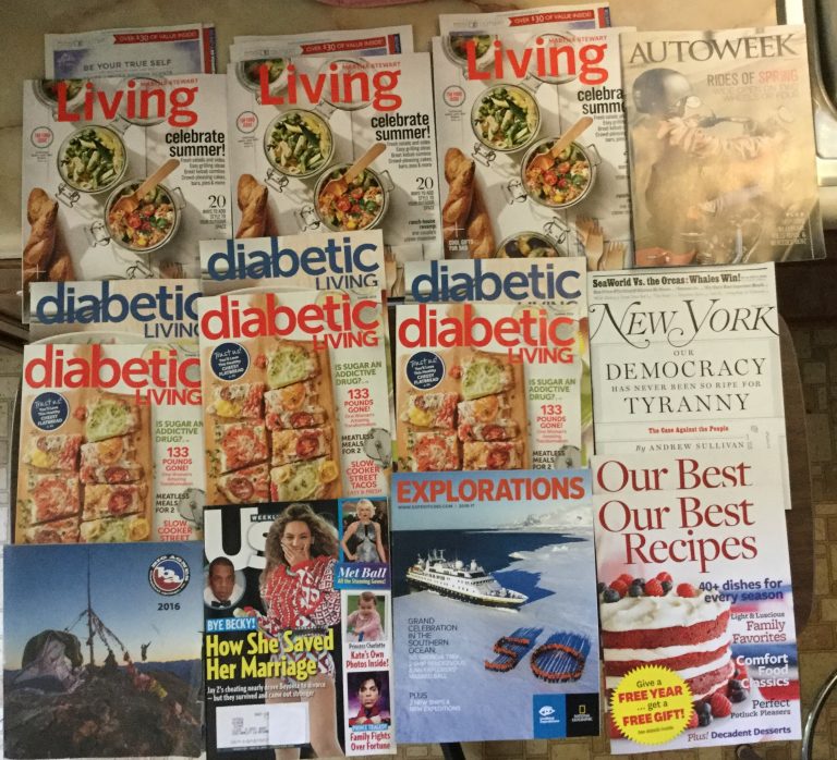 🍰 🍩Today Free magazines🍪Martha Stewart Living🚙AutoWeek🍉Diabet​ic Living🗽New York⛺️Big Agnes👩‍👩‍👧US Weekly🌎Explorations🍒Ou​r Best Recipes🌽