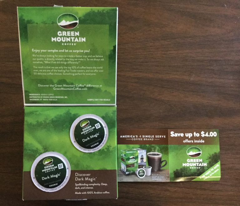 Free Green Mountain Coffee Dark Magic Green Mountain Coffee