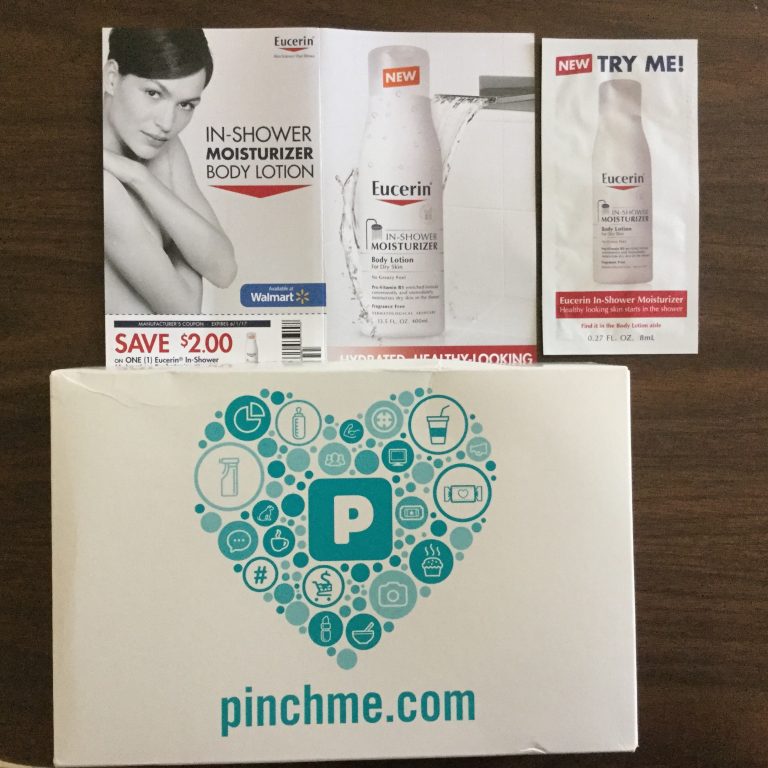 Free Eucerin In-Shower Body Lotion