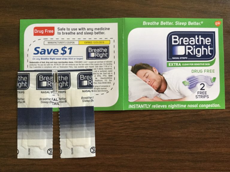 Free  Breathe Right Nasal Strips