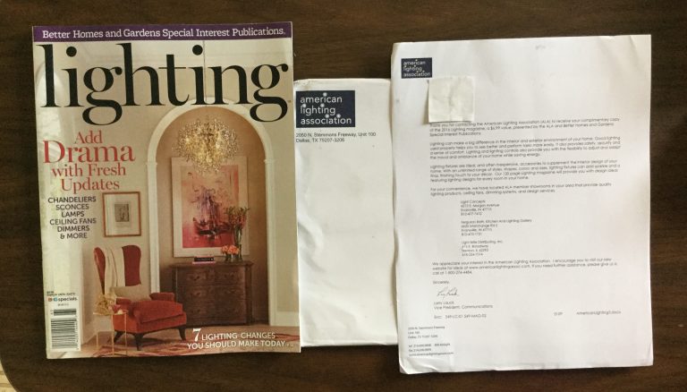 📬 🎉Thank you very much American Lighting Association🔦 💡for our Better Homes and Gardens Special Interest Publications ☀️Lighting Magazine✨ 💥 ⚡️
