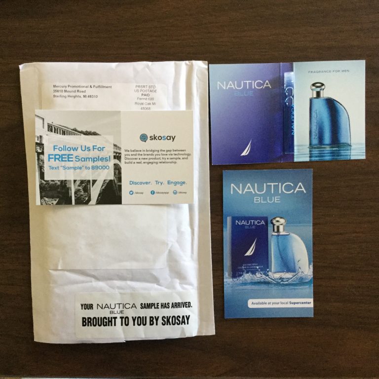 Free NAUTICA BLUE Fragrance for men Sample