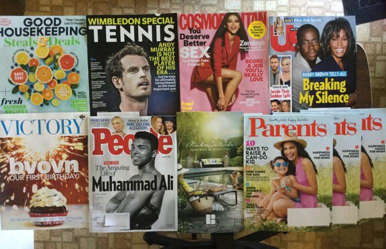 🍊 🍋Good Housekeeping🎾Tennis👙Co​smopolitan👫US Weekly🎂Believer’s Voice of Victory👤People🌴Belgard 👨‍👨‍👧‍👦3 Parents📚