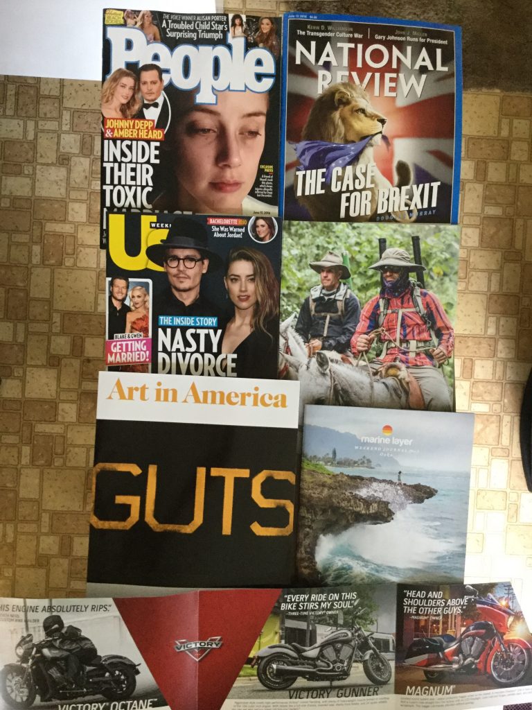 👩‍👩‍👧‍👧Peaple🗽 National Review👭US Weekly🐎Patagonia🎨Art in America🚣🏻Marine Layer :) Victory Motorcycle Guide🏆
