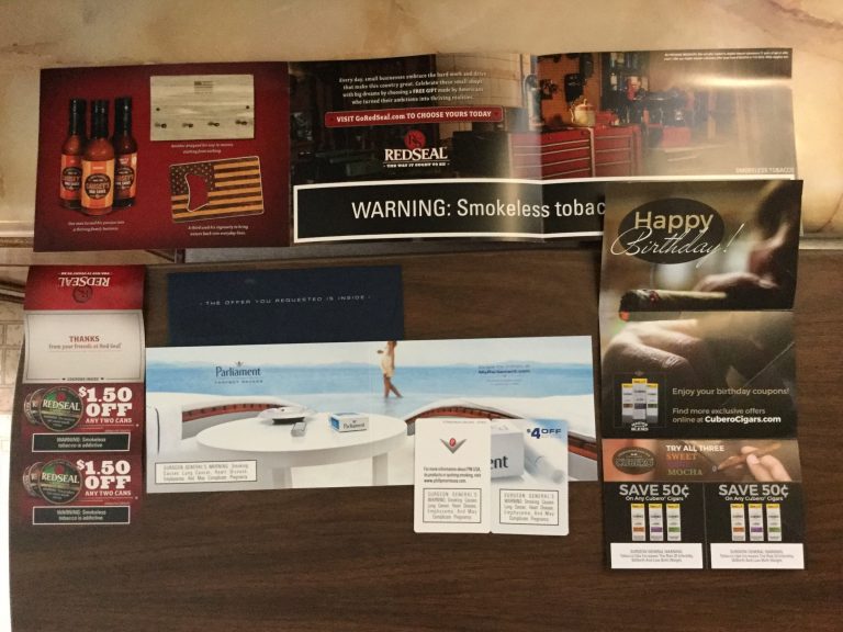 📬 🎉 RedSeal 💦 🚬Parliament and Happy Birthday Coupons from Cubero Cigars 🍰. 🎁