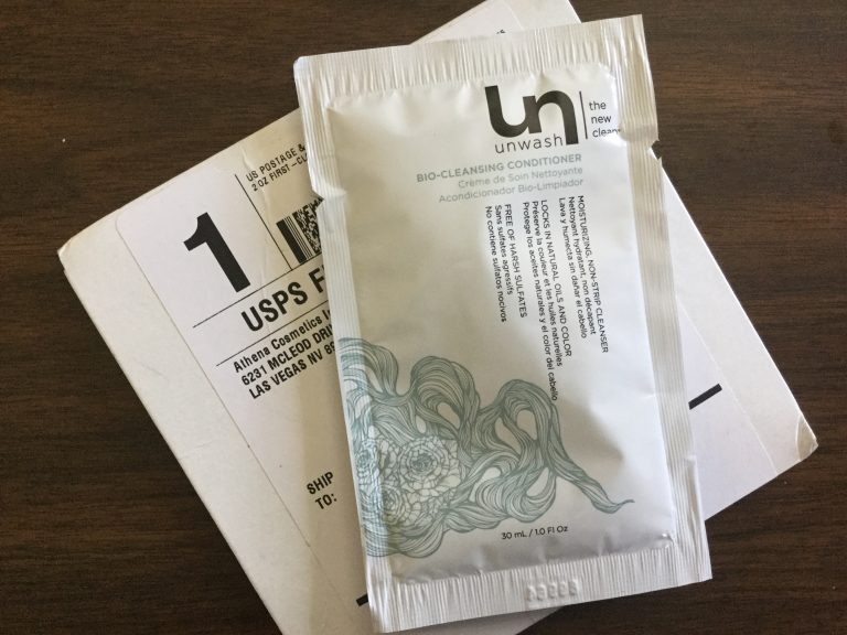 Free Athena UNWASH Bio-Cleansing Conditioner
