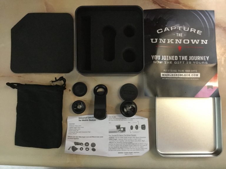 📦 🎁 Winner in the MarlboroBlack.com Capture The Unknown Sweepstakes ✨  Won Macro Lens 📹 and Fish-Eye Lens 🎥 Thank you very much MarlboroBlack 🚬 ❤️ 🐝