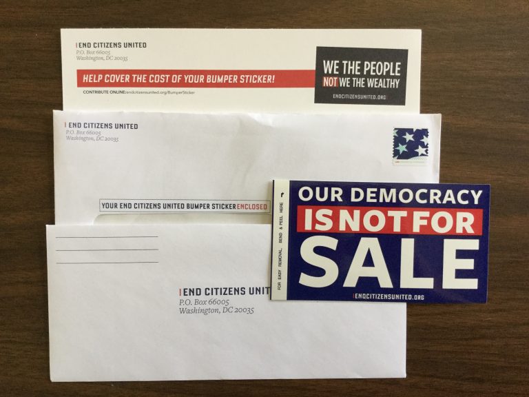 Free Our Democracy is Not for SALE Sticker