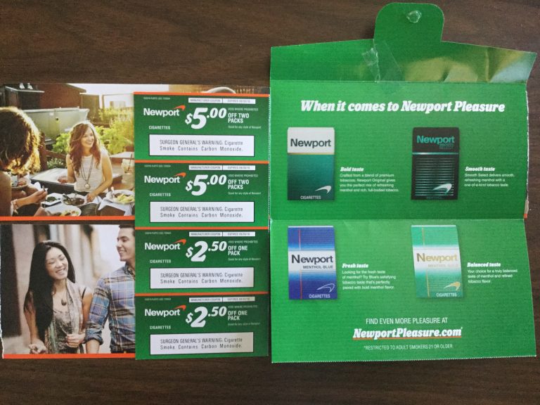 📭 🏁Thank you very much Newport Pleasure 🚬 For our Newport Cigarette coupons 💰🌴