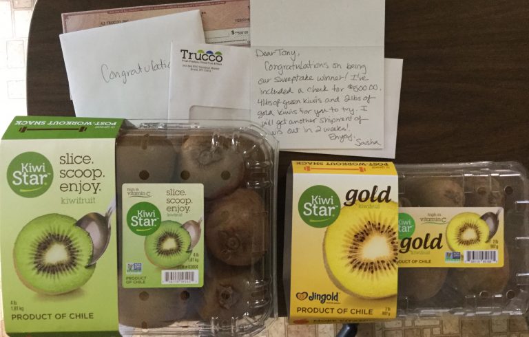 Winner in the Farm Star Living Get Lucky With #KiwiStar Sweepstakes