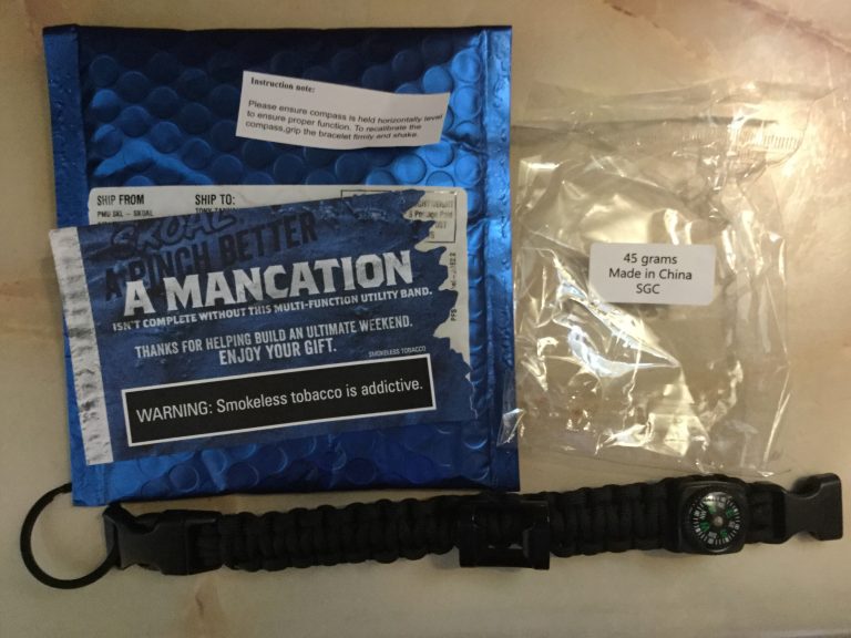 📬 🎉Thank you very much SKOAL 📦 🎁 for our gift A MANCATION Multi-Function Utility Band ❤️🎗Very nice SKOAL.COM 🎯 🚀