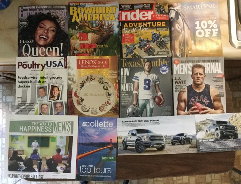 📬 9-6-2016 Free mail 🎭 Entertainment 🏹 BowHunt America 🏍 Rider 🏇 SmartPak 🐓 WATT Poultry USA ☃ LENOX 2016 gift catalog 💥Texas Mounty 🎩 Men’s Journal 💋 The way to happiness 🌎 Collette travel guide 🚚 Ford F-150 Raptor buying guide 📚