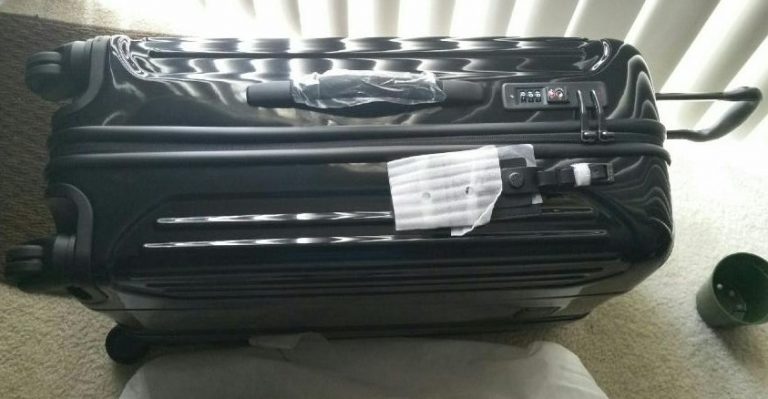 winner in  newports contest – won luggage