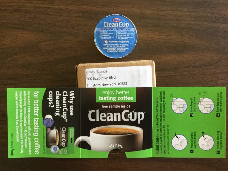Free Urnex CleanCup K-Cup Brewer Cleaner Sample