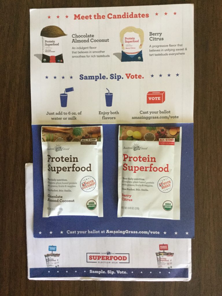 Free Amazing Grass Protein Superfood