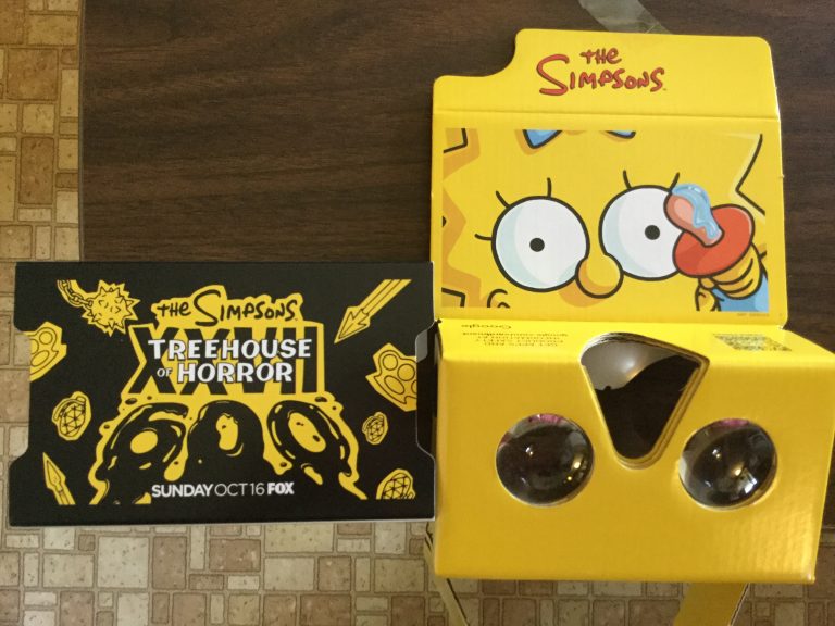 📬 Thank you very much KNOXLABS Inc :) for our Free The Simpsons Cardboard Virtual Reality Headset 👀👅 ✨