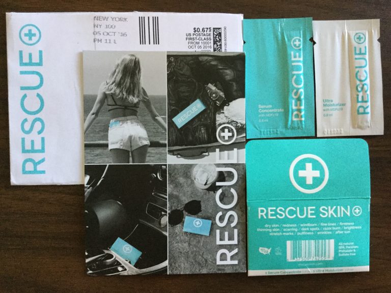 Free RESCUE Skin samples