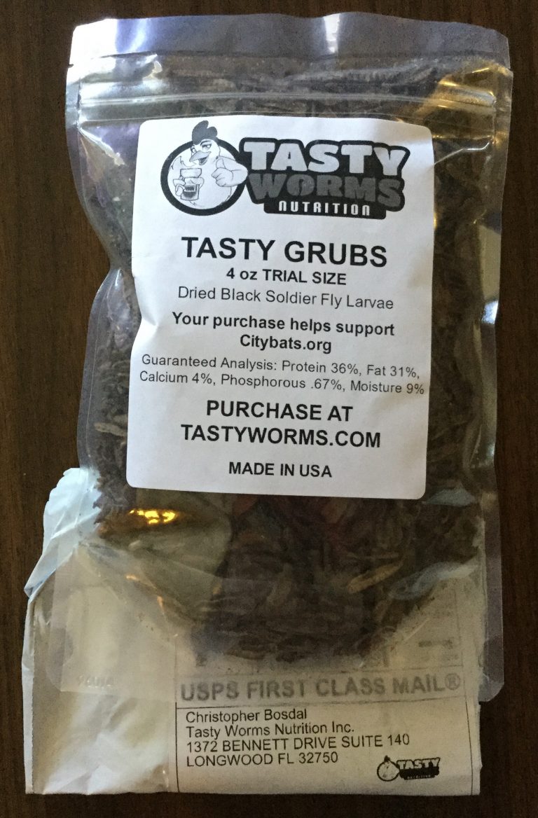 Free Tasty Grubs Tasty Worms nutrition sample