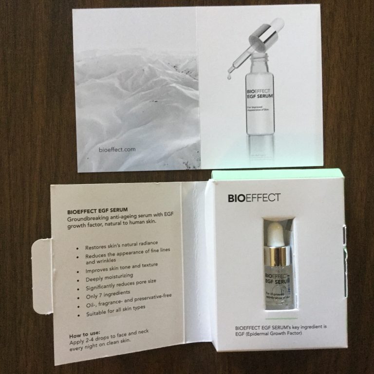 Free Bio Effect EGF Serum sample