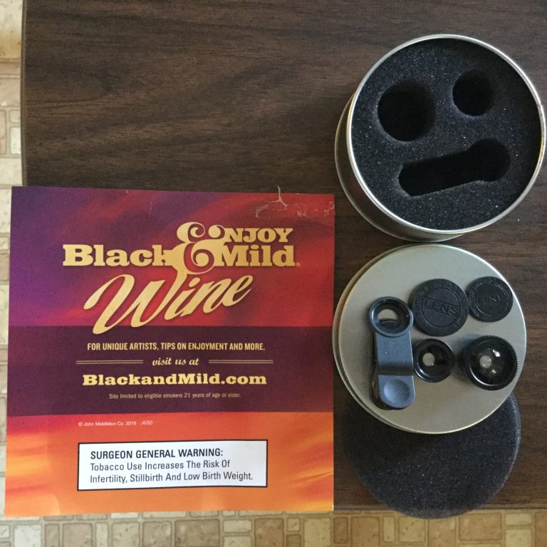 Free Mobile Lens Kit from Black and Mild
